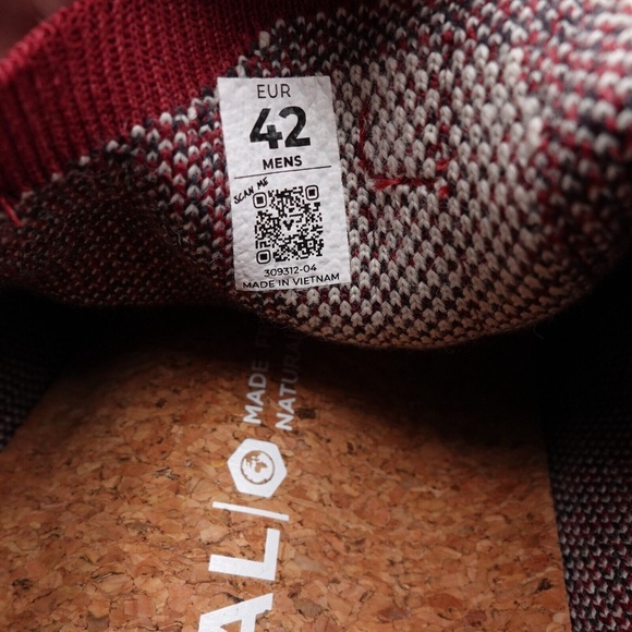 NEW Vivobarefoot Men's Primus Asana II Leather Barefoot Shoes 309312-04 Burgundy - Picture 7 of 16